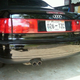 UK single piece taillight with red reverse lights and rear fog lights
